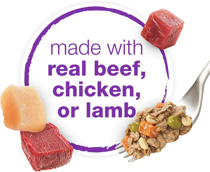 Purina Beneful Wet Dog Food Variety Pack, Chopped Blends - (12) 10 oz. Tubs