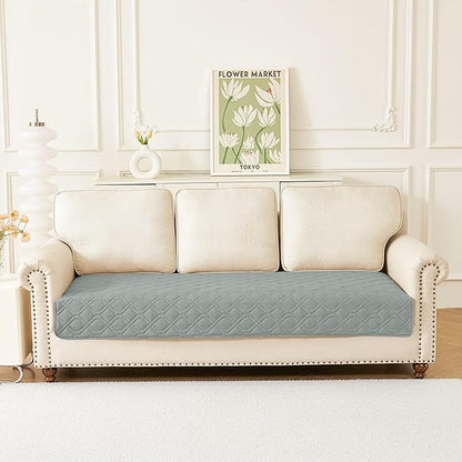 hyha Waterproof Dog Bed Blanket, Soft Pet Blankets, Waterproof Couch Cover for Dogs, Reversible Sofa Covers Washable for Furniture (30x70 Inch, Grey/Light Grey)