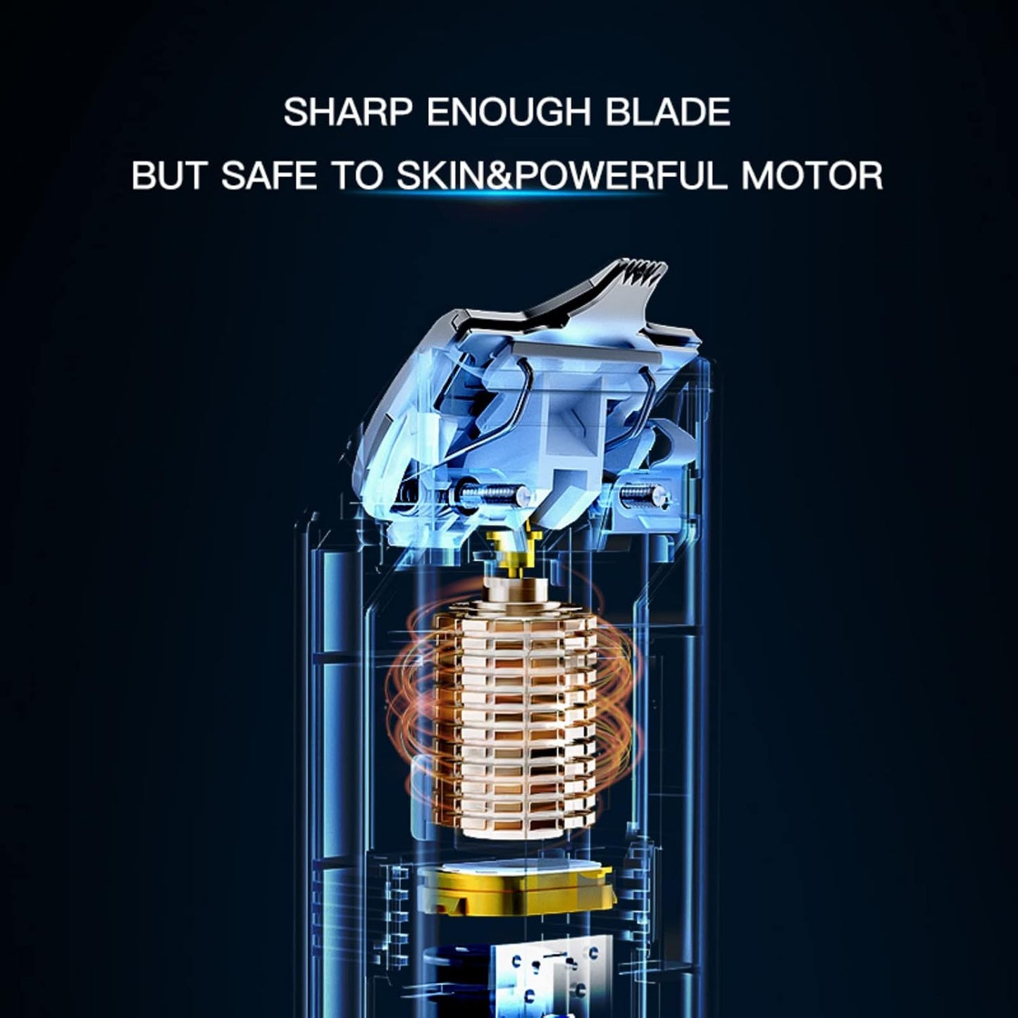 2-in-1 Professional Dog Grooming Kit - Low Noise, Waterproof, USB Rechargeable, and Safe Ceramic Blade - Gift for Dogs and Cats (Black)