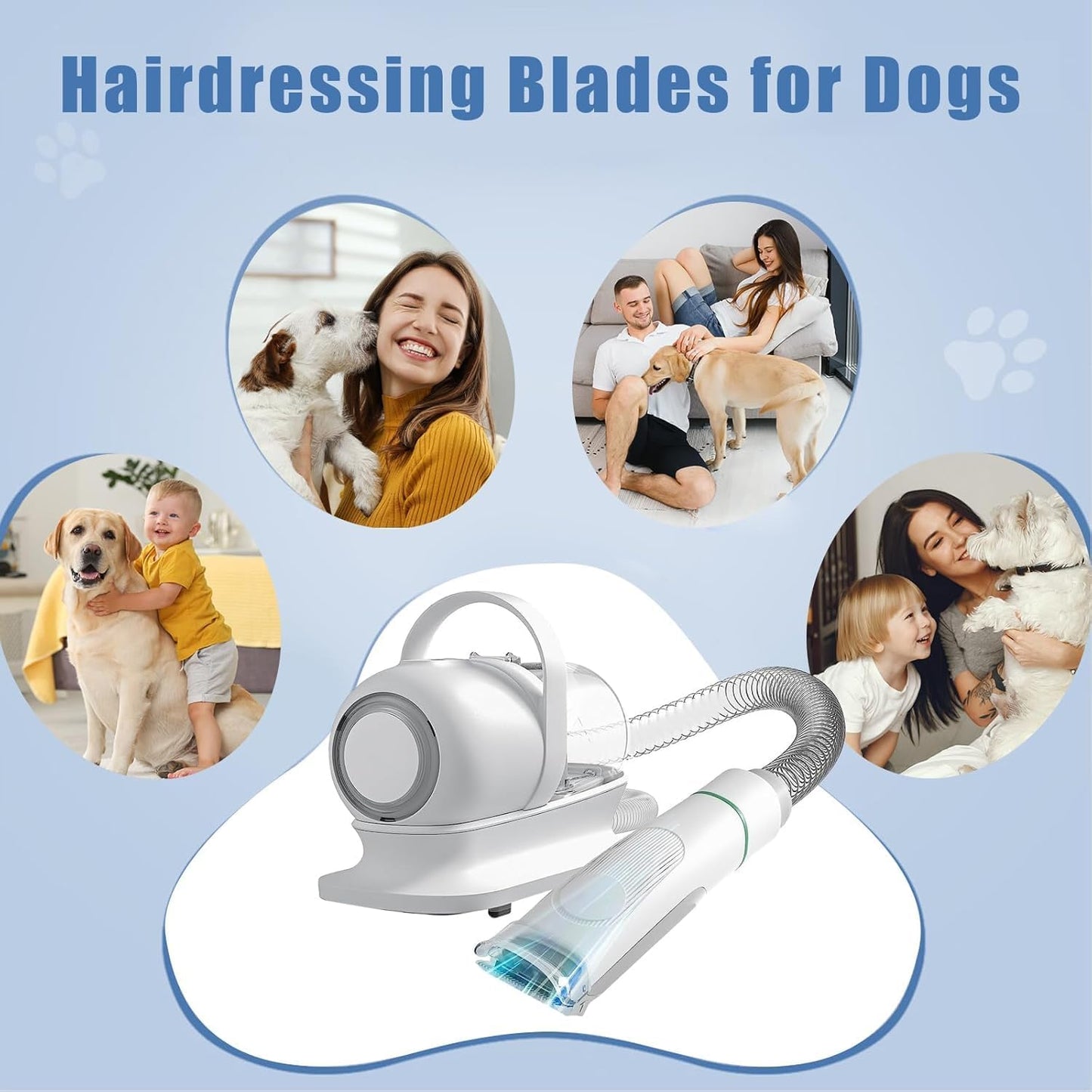 Replacement Blade for nebot P1 Pro Pet Grooming Kit & Vacuum,Size-10 Cut Length 1/50"(0.5mm),Made of Ceramic Blade & Stainless Steel Blade