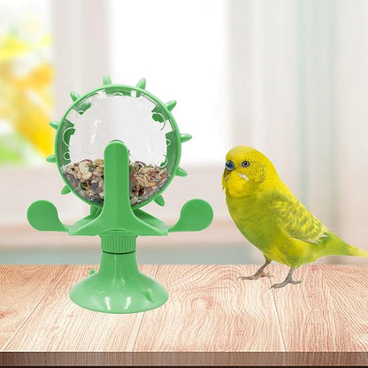 Oooct Bird Foraging Toys, Parrot Rotating Feeders, Bird Chewing Toys, Bird Enrichment Toys, Bird Cage Accessories, Suitable for Birds Parrots Parakeets Cockatiels Conures Lovebirds