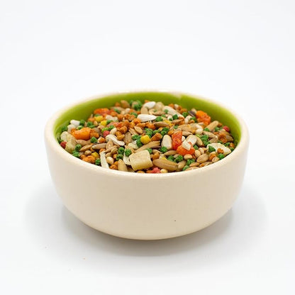 ZuPreem Smart Selects Pellets & Seed Blend, Daily Food for Cockatiel, Lovebird, Quaker, Conure, Lorikeet, Core Nutrition Food for Medium Birds, Essential Vitamins, Conure Feed (M, 2.5 lbs)