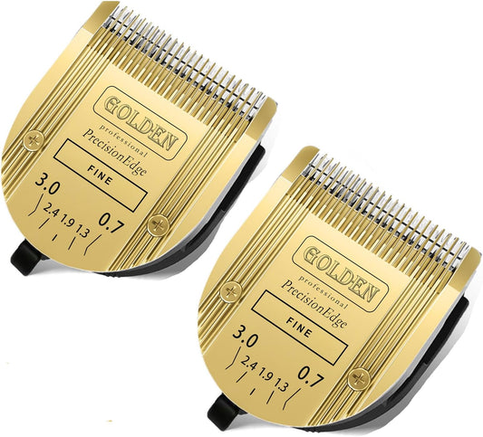 Adjustable 5 in 1 Blades Dog Grooming Blades Compatible with Wahl Animal Clipper Arco, Bravura, Chromado, Creativa, Figura, and Motion Pet, Dog, and Horse