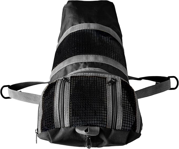 Cinf Cat Nail Clipping Cleaning Grooming Restraint Bag No Scratching Biting for Bathing Nail Trimming Injecting Examining(Black,L)