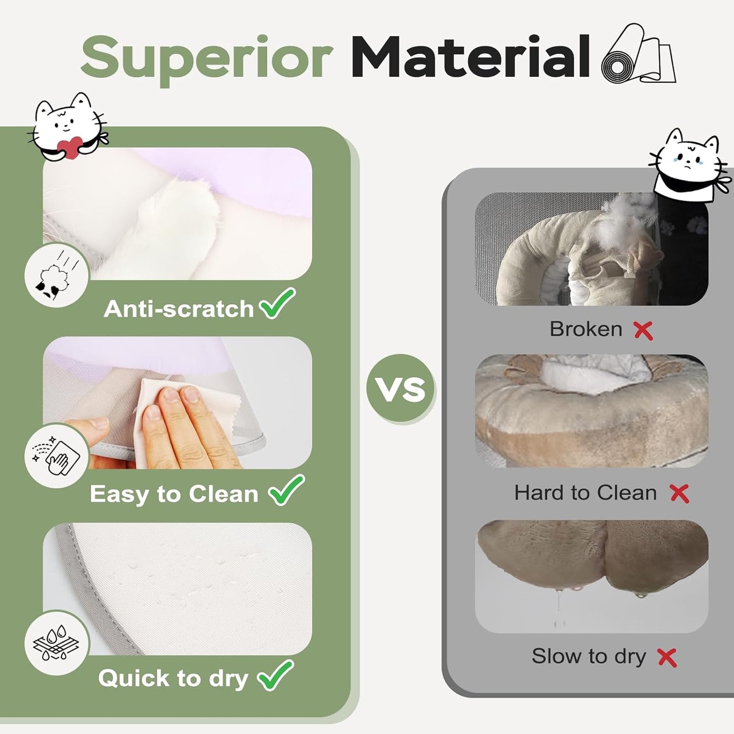 Cat Cone Collar Soft: Comfortable Waterproof Mesh Recovery Cone After Surgery to Stop Licking and Scratch, Alternative to Plastic Elizabeth Head/Neck Cone