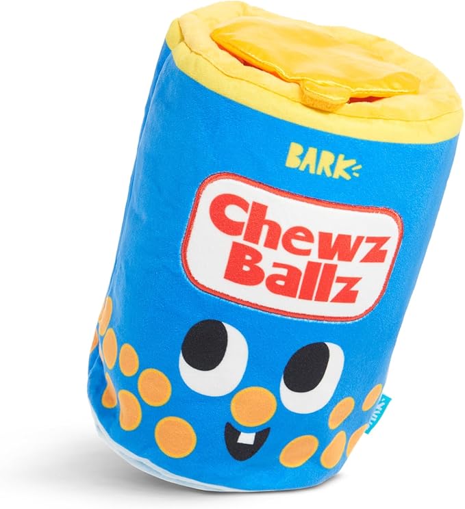 Barkbox Chewz Ballz Plush Dog Toy | Multi-Part Fun for Small Dogs, Perfect for Playtime & Fetch