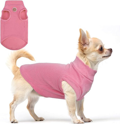 BEAUTYZOO Cat Sweater Turtleneck - Soft Fleece Cat Sweaters for Cats Only Warm Kitten Clothes, Fall Winter Pet Coat Pullover Sweatshirt Clothing Also for Puppy Small Dogs Sphynx Hairless Cats