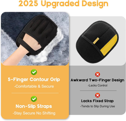 Magic Brush Pet Hair Removal, Upgrated Pet Hair Remover Gloves for Cats Dogs, Efficient Grooming Gloves Brush for Couch, Furniture, Sofa, Clothing, Reusable Pet Hair Removal Tools,1PCS