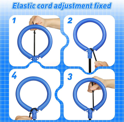 Skip Ball for Kids, Ankle Skip Ball Toy with Counter, Timer and Cal Calculator, Boys Birthday Gifts for Age 6 7 8 9 10+, Rechargeable Colorful Flash Wheel Skip Ball for Boys, Indoor Outdoor Toys