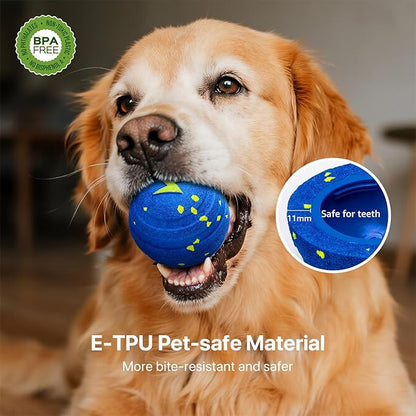 Interactive Dog Toys Balls Moving - Smart Automatic Bouncing Interactive Dog Ball, Durable Pet-Safe E-TPU, IPX7 Waterproof, Anti Boredom Dog Toys to Keep Them Busy for Large and Small Dogs (2 Pack)