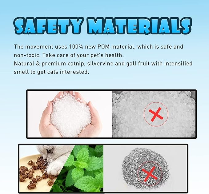 Cat Toys, Flapping Wings Penguin, No Flying, Chirping Bird Interactive Catnip Toy for Kitten or Small Dogs, Touch Activated, Rechargeable