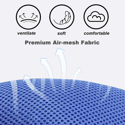 SOLMOONY Small Dog Harness,Soft Mesh Puppy Harness and Leash Set,No Escape Cat Harnesses for Training Walking,Reflective Adjustable Puppy Vest for Small Medium Dogs, Cats (Navy Blue, XL)