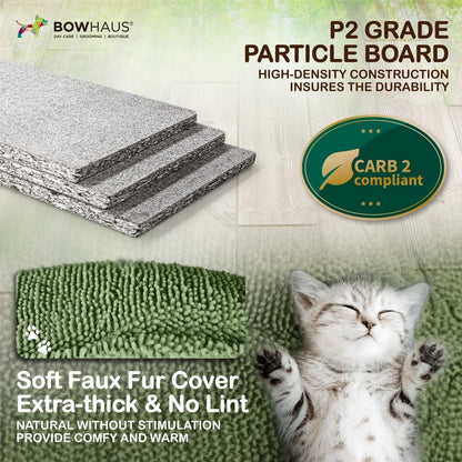 CAPHAUS Cactus Cat Tree for Indoor Cats, Cute 58-Inch Cat Climbing Play Tower with Top Perch for Large Cats Kittens, Multi-Level Cat Activity Tree with Scratching Posts, Hammock, Cat Cave Condo