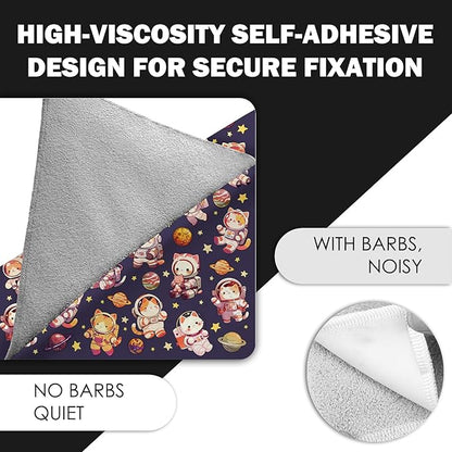 27.6" Cat Grooming Wrap, Self Adhesive Cat Wrap for Cutting Nails, Anti-Escape Calming Cat Swaddle Wrap for Medicine Ear Cleaning, Anti-Scratch Cats Burrito Restraint Blanket, Pet Tool(6-10 lbs)