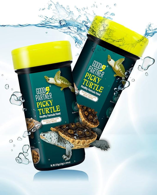 Purify Series for Aquatic Turtle Food, Suitable for Turtles and Red Eared Slider, Floating Sticks, Good for Shell Health and Growth, 3.35oz (Pack of 2)