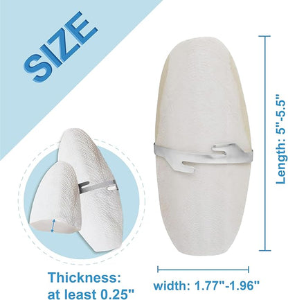 Jmxu's 5"-5.5" Bird Cuttlebone for Parakeets, Cuddle Bone with Metal Holder, Cuttlefish Bone for Sharp Beaks, Natural Birds Calcium for Parrots Cockatiels Budgie, 6 Pcs