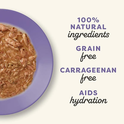 Applaws Natural Wet Cat Food in Gravy, Limited and Natural Ingredients, High Protein with No Artificial Additives, Fish Selection in Gravy (24 x 2.47oz Cans)