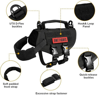 Puppy Harness, Small Dog Harness with Handle, No-Pull Pet Harness for Small Dog Cat(XXS)