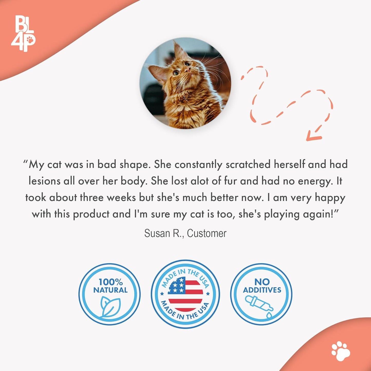 Mange Support for Cats, Natural Cat Itchy Skin, Paws and Ears Relief - Soothes Welts, Scabs, Red and Flaky Skin Reducing Excessive Grooming and Patchy Fur for a Healthy Coat (400 Tiny Tasteless Pills)