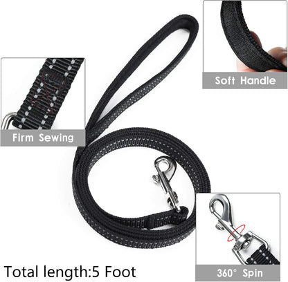 YIMEIS Dog Harness and Leash Set, No Pull Soft Mesh Pet Harness, Reflective Adjustable Puppy Vest for Small Medium Large Dogs, Cats (Blue, Small (Pack of 1))