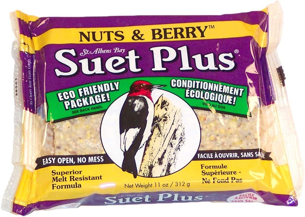Suet Plus Variety Suet Cake 6 Pack of Suet Cakes for Wild Birds