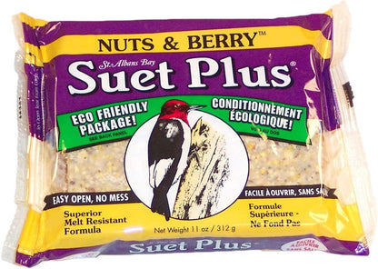Suet Plus Variety Suet Cake 6 Pack of Suet Cakes for Wild Birds