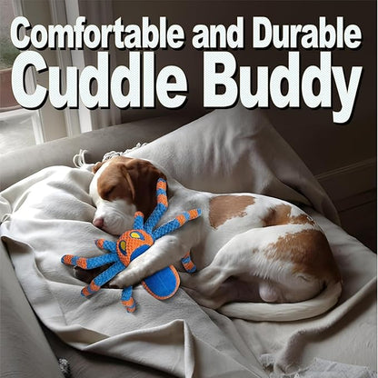 LEGEND SANDY Dog Toys for Aggressive Chewers, Large Dog Toys to Keep Them Busy, Interactive Pet Toys, Squeaky Puppies Toys, Tug of War Puppy Toy, Crinkle Doggeis Toy