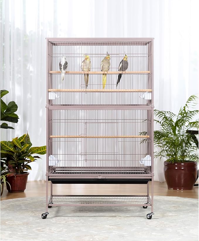 Prevue Flight Bird Cage in Blush Finish (F042)