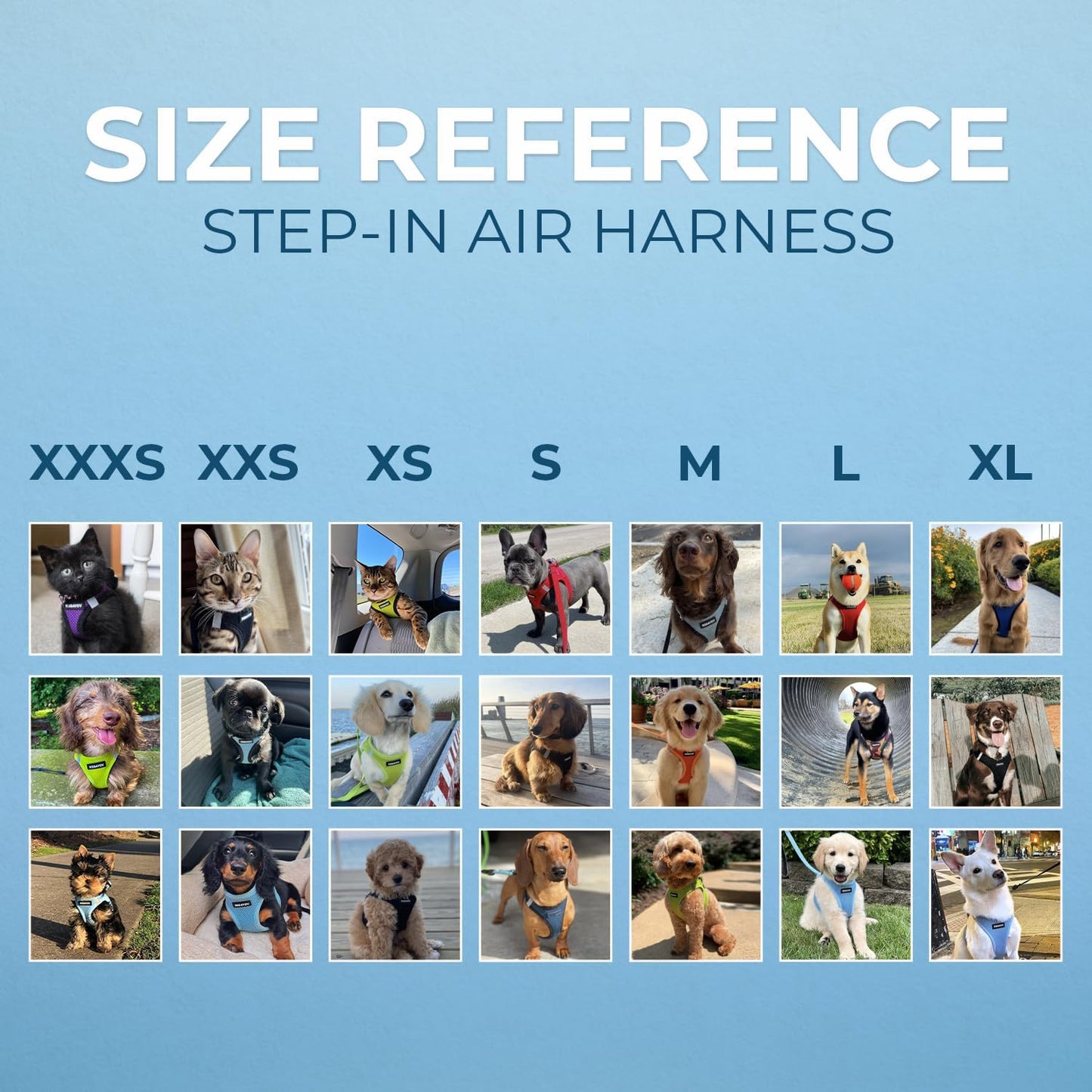 Best Pet Supplies Voyager Step-in Air Harness - All Weather Mesh, Reflective, No Pull Harness for Dogs, Cats - Secure with Hook & Loop Fastener, Buckle, Double D-Rings - Lime Green, XL