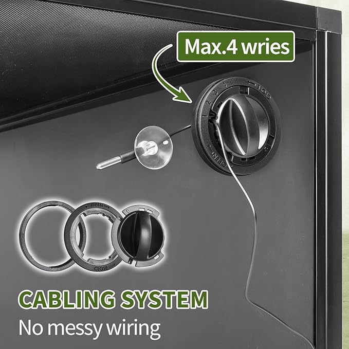 68 Gallon Reptile Tank, Large Terrarium for Bearded Dragons, Snakes, Leopard Geckos, Sliding Door & Top Ventilation, 48" x 18" x 18" Easy-to-Maintain Reptile Enclosure