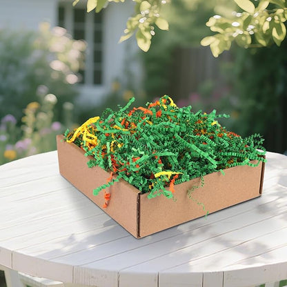 Kyouki Crinkle Paper Bird Toys, for Small Parrots, Parakeets, Cockatiels, Lovebirds, Conures, Budgies, Finches, Canaries – Fun Chewable & Shreddable Toy with Colorful Crinkle (Wrinkled Paper)