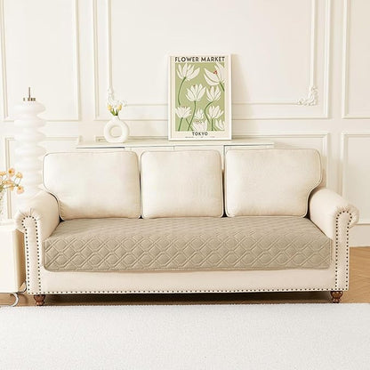 hyha Waterproof Dog Bed Blanket, Soft Pet Blankets, Waterproof Couch Cover for Dogs, Reversible Sofa Covers Washable for Furniture (30x70 Inch, Taupe/Taupe)