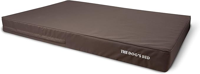 The Dog’s Bed Orthopedic Memory Foam Dog Bed, XXXL Grey/Black, Pain Relief for Arthritis, Hip & Elbow Dysplasia, Post Surgery, Lameness, Supportive, Calming, Waterproof Washable Cover