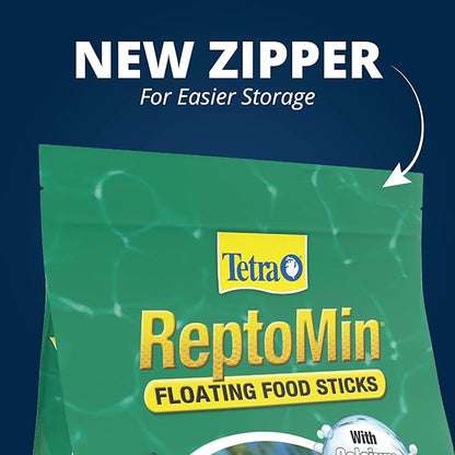 Tetra ReptoMin Floating Food Sticks, For Aquatic Turtles, Newts and Frogs, 2.65 lbs