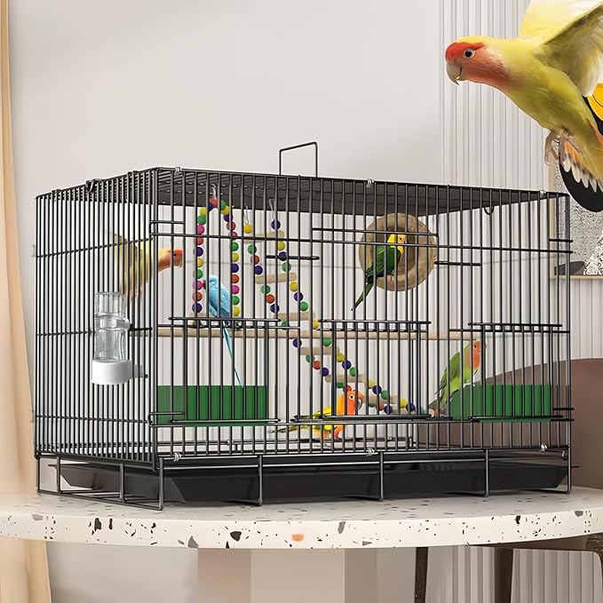 Pet Bird Automatic Water Dispenser,Bird Cage Hanging Drinking Device,Automatic Parrot Water Feeder,Budgies, Birds, Love Birds, Canary Drinking Fountains.