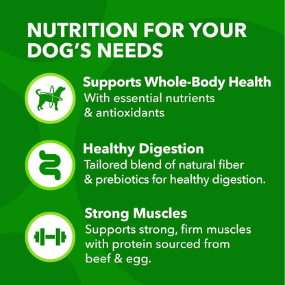 IAMS Proactive Health Adult Dry Dog Food Beef and Rice Recipe, 30 lb. Bag