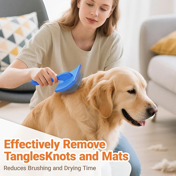 Pet Hair Removal Glove,Slicker Brush for Cats & Dogs,Grooming Gloves Brush Tool Reusable Pet Hair Remover for Laundry,Couch,Furniture,Carpet,Car Seat