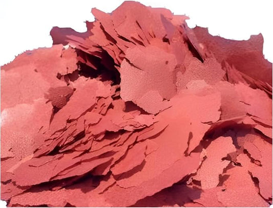 Aquatic Foods Inc. Beef Heart Custom Mix Flakes of Beef Heart, Shrimp Prawns, Astaxanthin for Color Enhancing Premium Flakes for Cichlids, Discus, Tropical Fish..1-lb 2oz Lg Jar