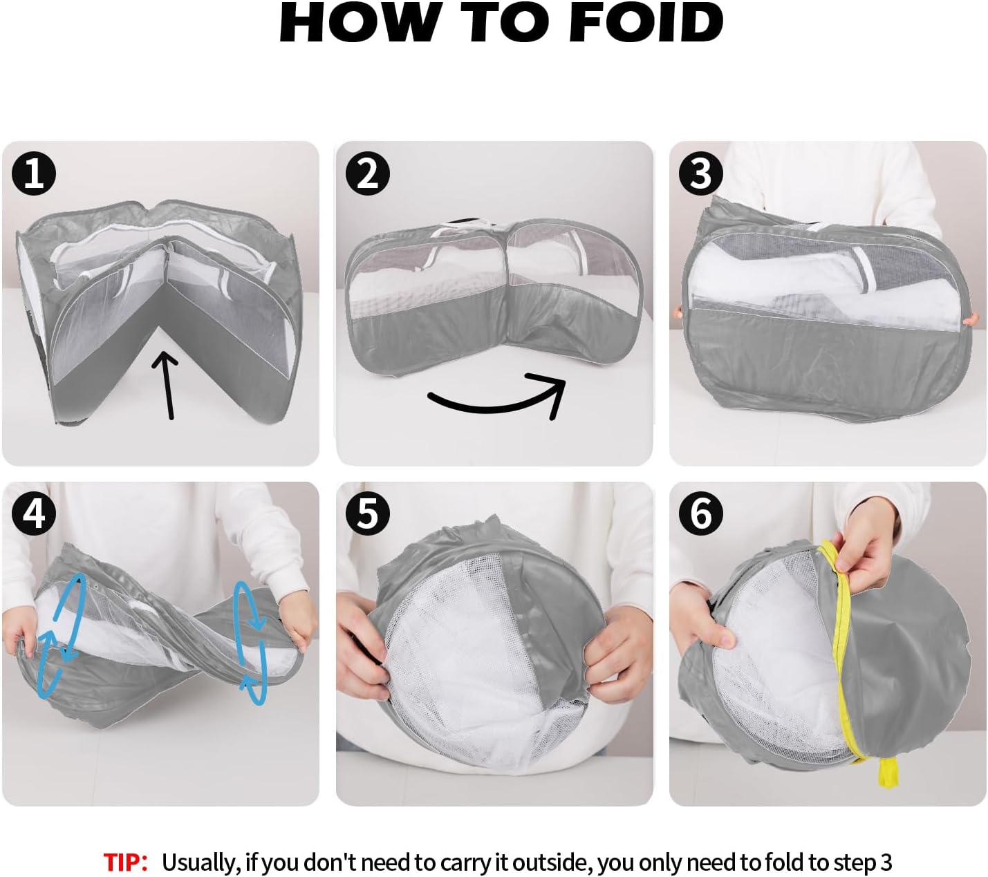 UWE Small Animal Playpen, Chicken Brooder Box with Cover Top, Portable Outdoor Exercise Pet Cage Tent, Waterproof Breathable Pet playpen Indoor for Chick Ktiien Bunny Hamster Guinea Pig, Grey