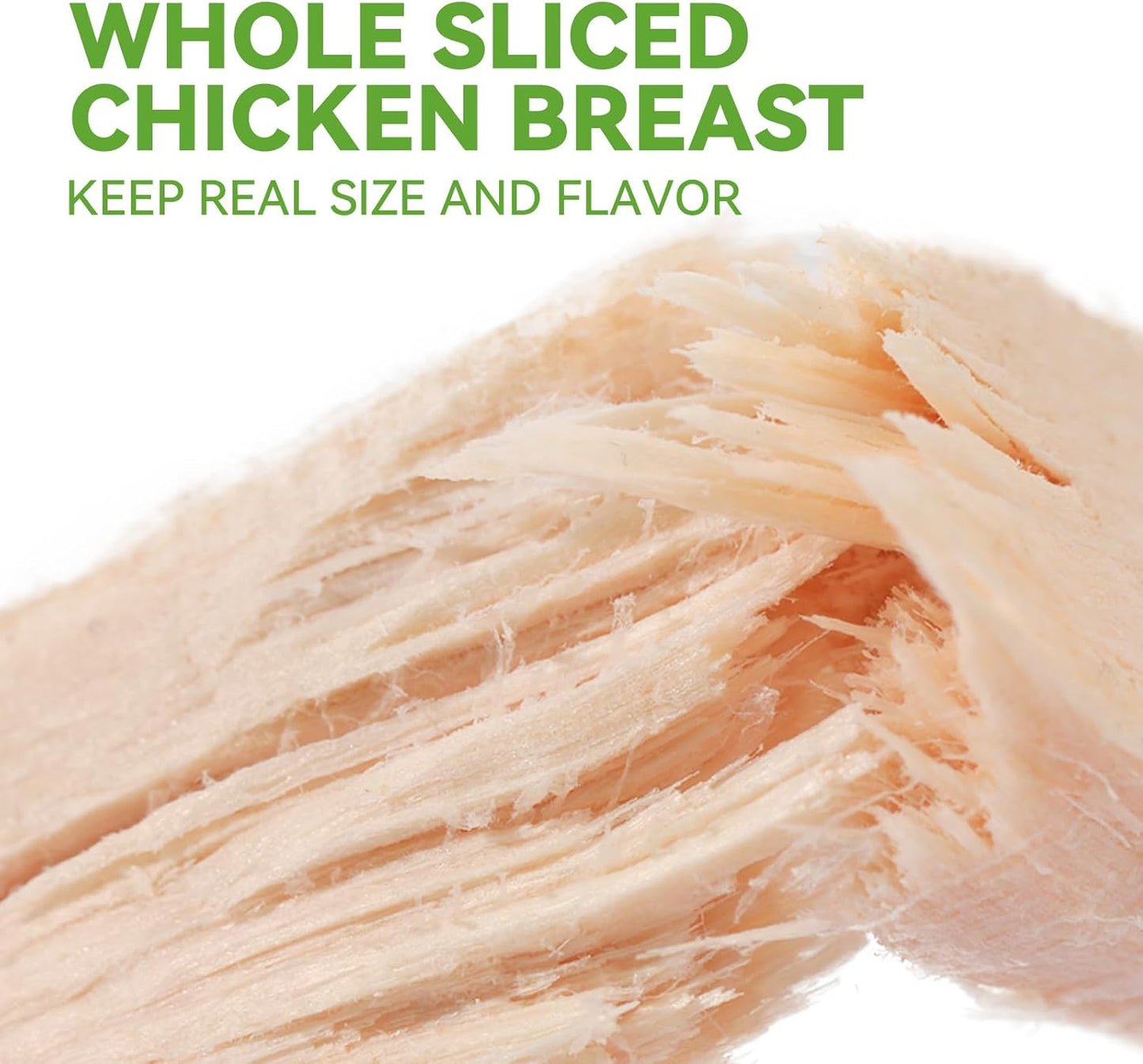 OPET Freeze Dried Chicken Cat Treats, Single Ingredient Grain Free High Protein Pet Food for Cats and Dogs, Healthy Training Snacks, Freeze Dried Cat Food (Chicken Breast, 5.92 Ounce)