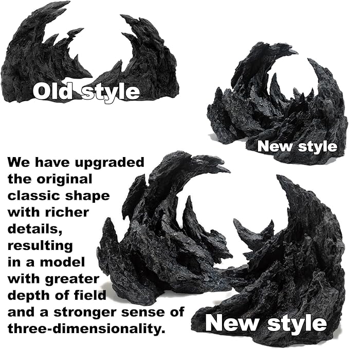 Fish Tank Decor Rocks.Aquarium Decoration Model.Easy and Quick Solution for Aquascaping.(Perched Canyon-24inch)