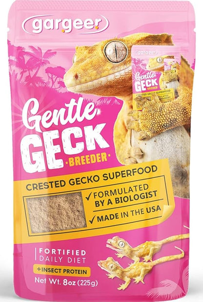 8oz Complete Crested Gecko Food Diet. Premium Ingredients Mix, Ready to Use Freshly Made Powder. Unique Superfood Formula, Developed & Made in The USA. Enjoy!