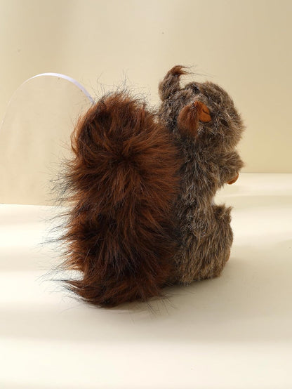 Plush Squirrels Squeaky Dog Toys Aggressive Chewers, Funny Dog Stuffed Animals Chew Toy, Indestructible Dog Toy for Puppy Small Medium Large Dogs, Tough Dog Self Playing Toys