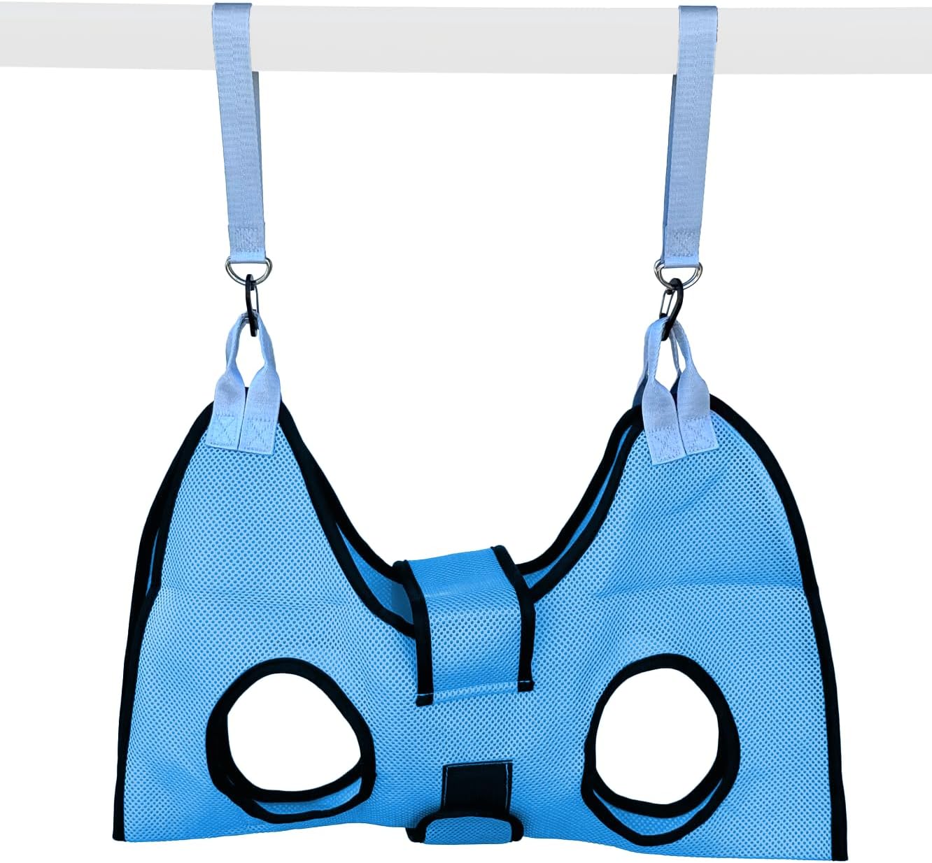 Haminway Pet Grooming Hammock – Large Dog Grooming Sling for Nail Trimming, Bathing & Ear/Eye Care – Blue