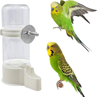 Pet Bird Water Feeder Automatic Pet Bird 140ML Water Dispenser for Cage, Hummingbird Water Dispenser, for Parakeet Budgie Cockatiel Lovebirds Canary Finch
