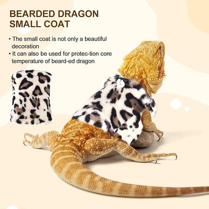 Bearded Dragon Leash and Harness Set, Beardie Carrier, Bearded Dragon Leash Adjustable Harness with Leather Wings and Sling Bag