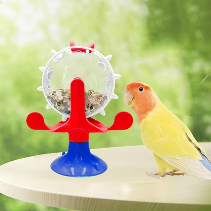 Oooct Bird Foraging Toys, Parrot Rotating Feeders, Bird Chewing Toys, Bird Enrichment Toys, Bird Cage Accessories, Suitable for Birds Parrots Parakeets Cockatiels Conures Lovebirds