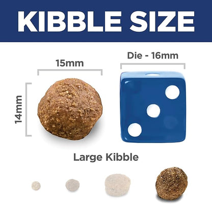 Hill's Science Diet Large Breed Adult Dry Dog Food 1-5, Quality Protein for Joint Support & Lean Muscles, Chicken & Barley, 45 lb. Bag