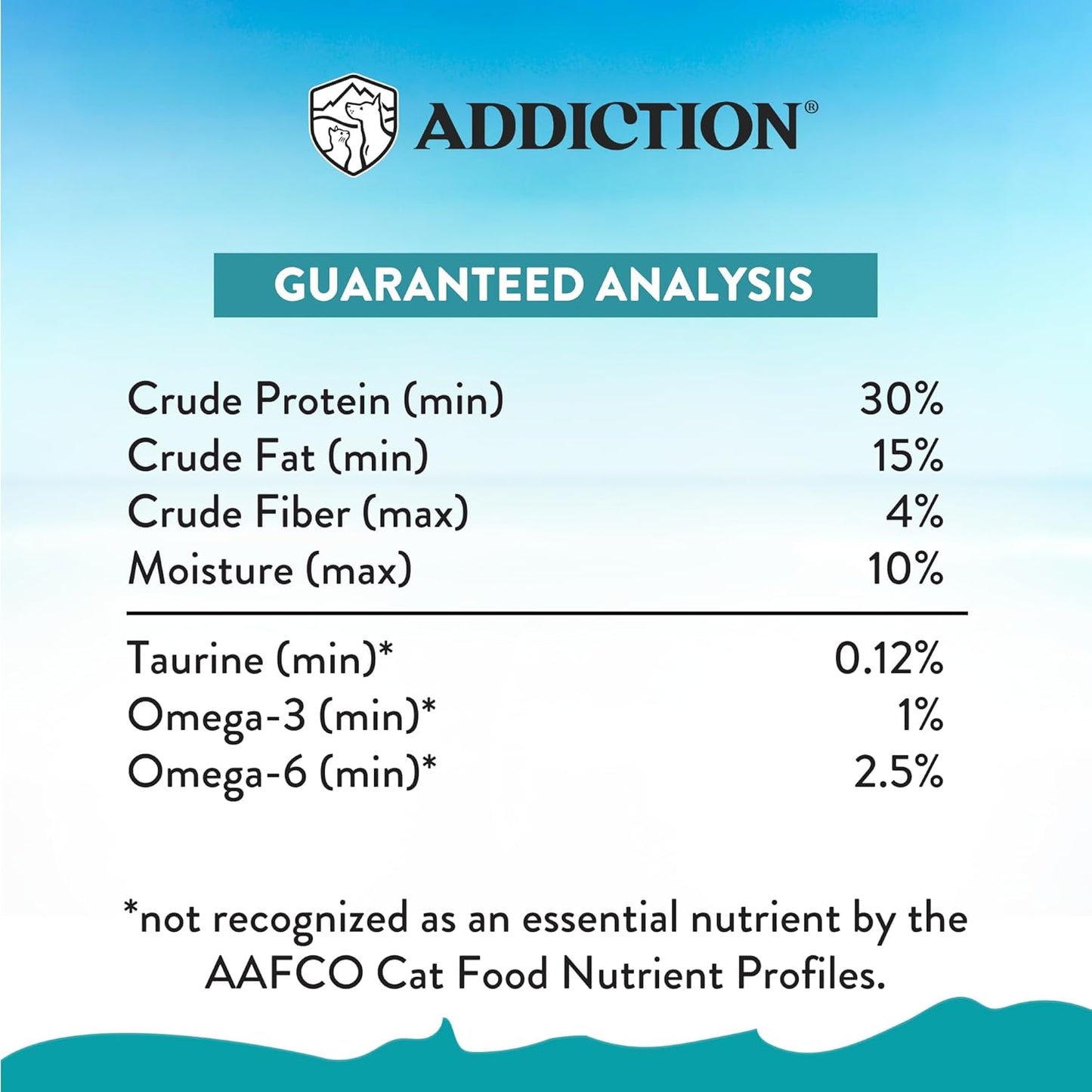 Addiction Salmon Bleu Grain-Free Dry Cat Food – Rich in Omega-3 for Healthy Skin & Coat – Complete & Balanced Salmon Recipe for All Life Stages – Made in New Zealand 4lb