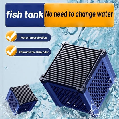 Pure Cube Water Trough Filter,Aquarium Filter,Filternatur Horse Water Trough Filter,Water Trough Purifier Cube for Fish Tanks,Ponds & Livestock Tanks,Super Strong Filtration and Odor Control